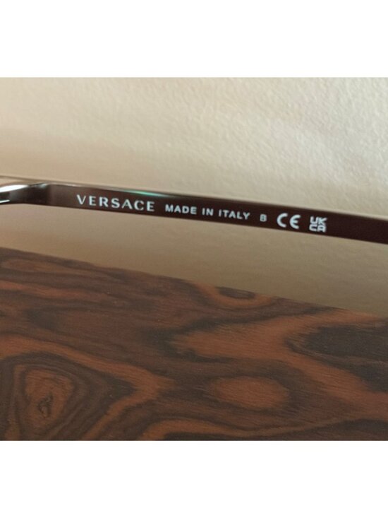 Versace MOD 4348 5270/6V Translucent Clear Champagne Gradient Sunglasses Includi main image 9